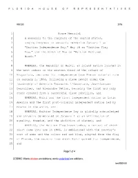CODING: Words Stricken Are Deletions; Words Underlined Are Additions. Hm0333-00 Page 1 of 4 REPRESENTATIVES Ho