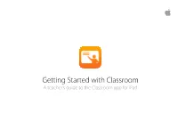 Getting Started with Classroom