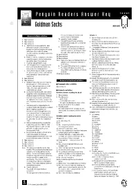 Goldman Sachs INTERMEDIATE 4