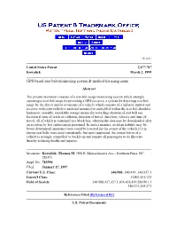 GPS Based Seat Belt Monitoring System & Method for Using Same