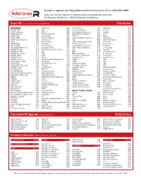 View Channel Lineup and Pricing Here