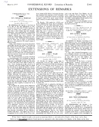 Extensions of Remarks E843 EXTENSIONS of REMARKS