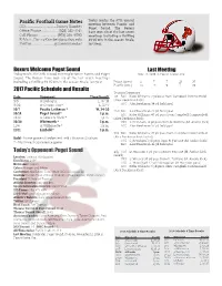 Today's Opponent: Puget Sound Last Meeting Boxers Welcome Puget