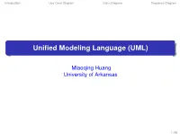 Unified Modeling Language (UML)