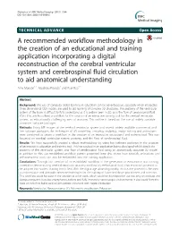 A Recommended Workflow Methodology in the Creation of An