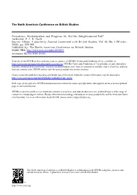 Providence, Predestination and Progress: Or, Did the Enlightenment Fail? Author(S): J