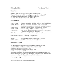Biographical Sketch