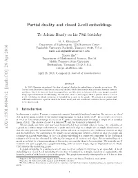 Partial Duality and Closed 2-Cell Embeddings