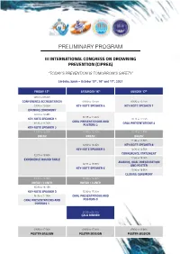 Preliminary Program