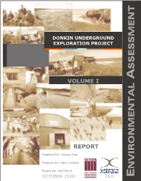 Registration Document, November 2005, Was Followed to Determine Potential Species of Concern for the Project Site