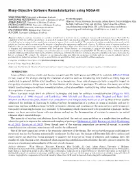 Many-Objective Software Remodularization Using NSGA-III