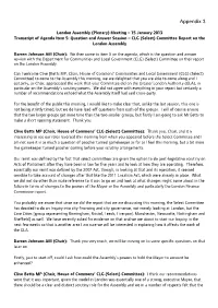 Transcript of Q+A with Clive Betts MP