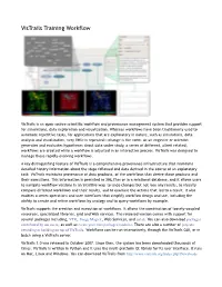 Vistrails Training Workflow
