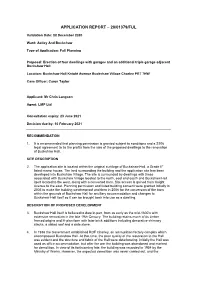 Application Report – 20/01379/Ful
