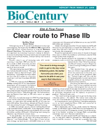 Clear Route to Phase Iib