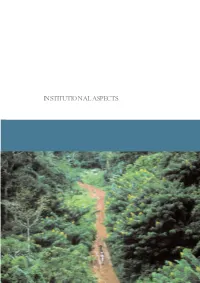 INSTITUTIONAL ASPECTS in 2002, IFAD Created a More Focused and Consolidated Organization