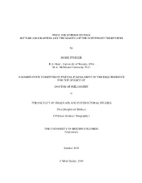 What the Border Divides: Settler Geographies and the Making of the Northwest Territories