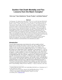 Lessons from the Basin Complex1