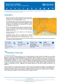 Raqqa Weekly Sit Rep 8-V2final