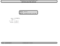 Returnable Fee Ledger