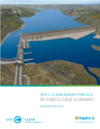 Site C Business Case Summary (Updated May 2014)