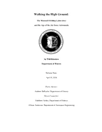 Walking the High Ground: the Manned Orbiting Laboratory And