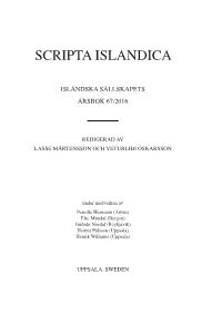 A Comparison Between Some Icelandic and Geatish Narrative Motifs