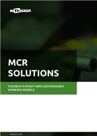 MASTER CONTROL ROOM Wtvision’S Integrated Broadcasting Solutions