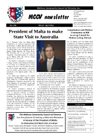 MCCV Newsletter 106 Mar-Apr 2011 V4 FINAL Colour.Pub