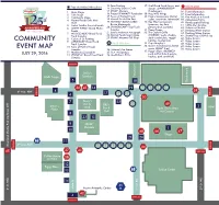COMMUNITY EVENT MAP 2 3 4 Nd Rd Th Ave