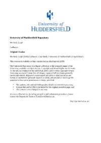 University of Huddersfield Repository