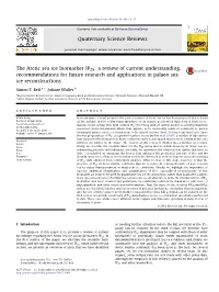 The Arctic Sea Ice Biomarker IP25: a Review of Current Understanding, Recommendations for Future Research and Applications in Palaeo Sea Ice Reconstructions