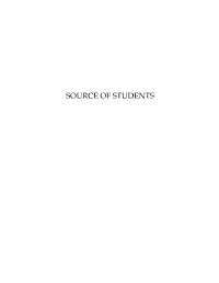 Source of Students