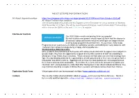 Next Steps Information
