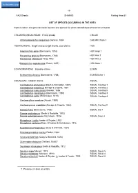 FAO Sheets SHARKS Fishing Area 51 LIST of SPECIES OCCURRING IN