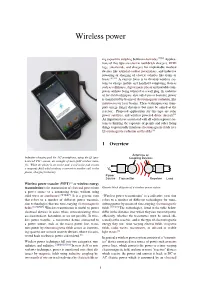Wireless Power
