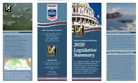 2020 Legislative Summary Brochure