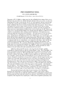 The Gilbertian Idea. by H