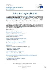 Global and Regional Trends
