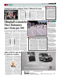 Olimpiadi Scolastiche Vince Bottanuco Ma È Festa Per