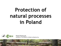 Protection of Natural Processes in Poland