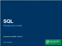 Relational Model