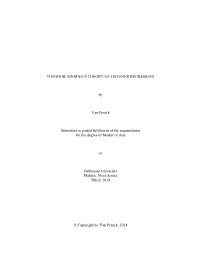 THEODOR ADORNO‟S THEORY of LISTENER REGRESSION by Van