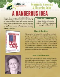 A Dangerous Idea