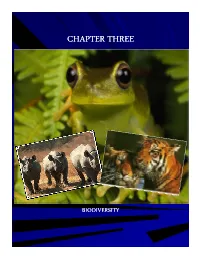 Biodiversity Chapter Three