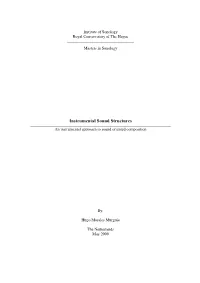 Instrumental Sound Structures