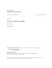 Jazz Ensemble Jazz Ensemble