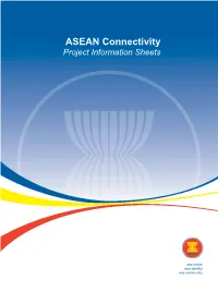 ASEAN Connectivity, Project Information Sheet