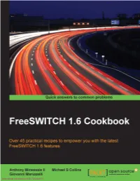 Freeswitch 1.6 Cookbook