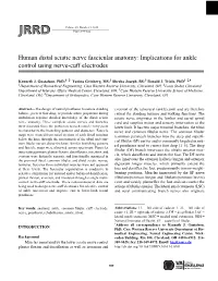 Human Distal Sciatic Nerve Fascicular Anatomy: Implications for Ankle Control Using Nerve-Cuff Electrodes